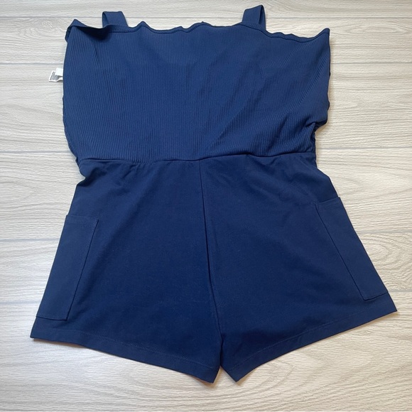 Pink Victoria's Secret Navy Blue Square Neck Active Dress Skort Size XXL New - Picture 7 of 16